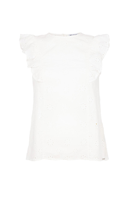 Bluza sa rupičastim vezom Tiffany Production