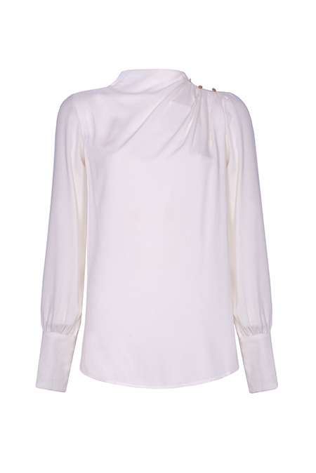 Tiffany Production Bluza sa detaljima na ramenu 