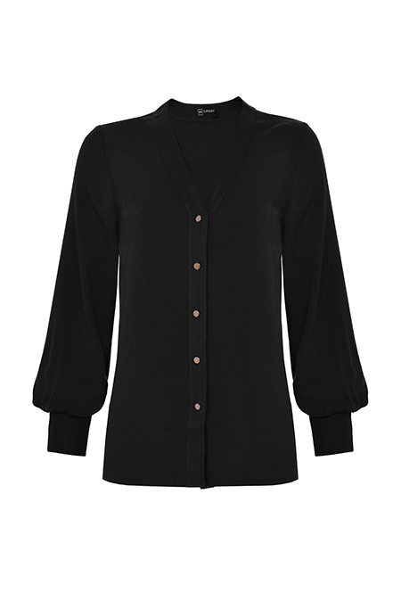 Viskozna bluza na kopčanje Tiffany Production