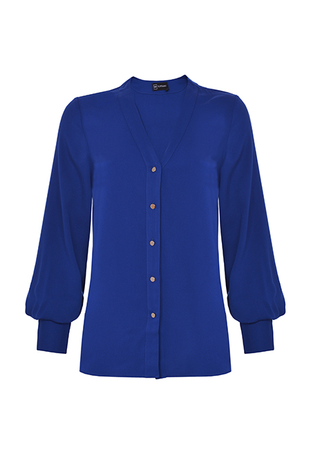 Viskozna bluza na kopčanje Tiffany Production