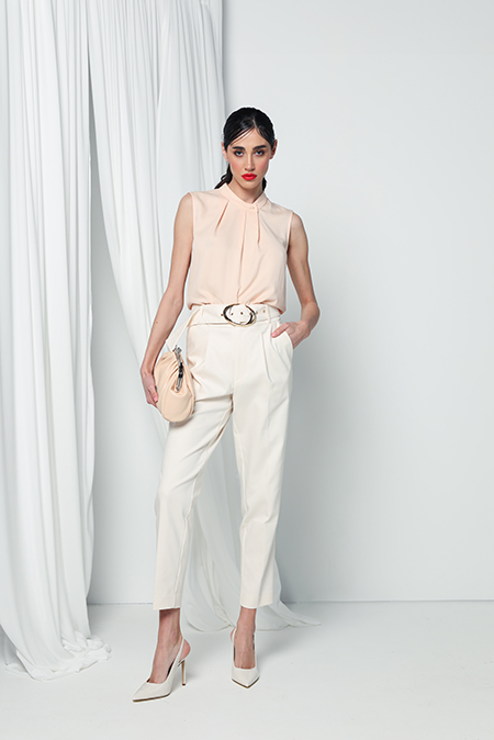 Bluza sa Visokom Izvezenim Ovratnikom main image 1