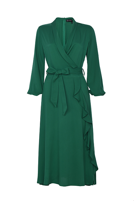 Tiffany Production Viskozna haljina sečena na struku