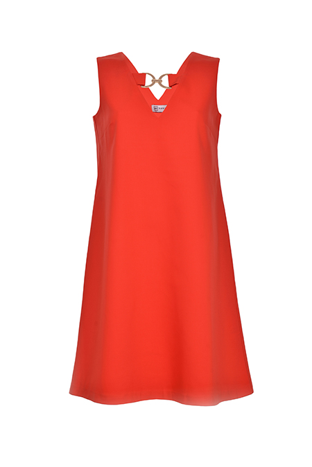 Kratka haljina A kroja sa ukrasnom šnalom Tiffany Production